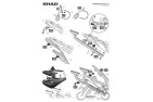 FITTING, TOP CASE SHAD FOR YAMAHA MT 09