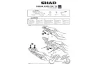 FITTING, TOP CASE SHAD FOR YAMAHA NIKEN 900 18-19