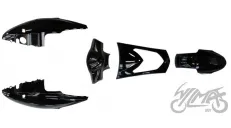 BODY SET, PLASTIC COVERS AGILITY BLACK