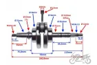 CRANKSHAFT ASSY ENGINE LF120