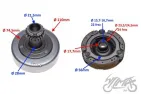 SANKABOS KOMPLEKTAS VARIKLIS LF120