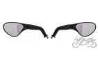 MIRROR SET, REAR VIEW MY001 BLACK-GRAY M8 R+R CN