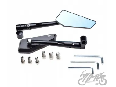 MIRROR, UNIVERSAL CNC BLACK