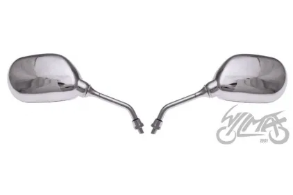 VEIDRODŽIŲ KOMPLEKTAS MP101 CHROME M8