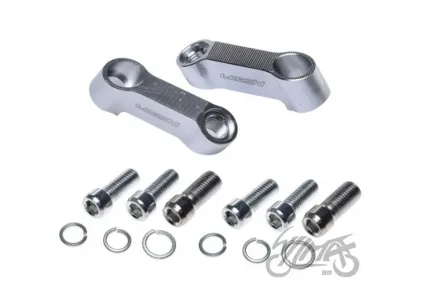 ADAPTER, SET MIRROR L+R SILVER