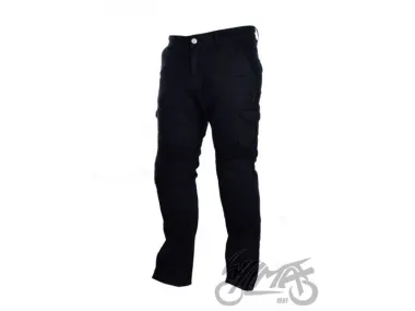 CARGO PANTS LEOSHI BLACK SIZE 42