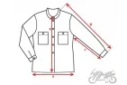 MOTOCIKLININKO MARŠKINĖLIAI LEOSHI 2XL RAUDONI