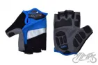 GLOVES , BICYCLE BLACK/BLUE M