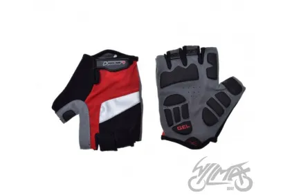 GLOVES , BICYCLE BLACK/RED XL