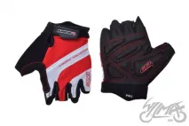 GLOVES , BICYCLE WHITE/RED M