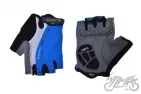 GLOVES , BICYCLE BLUE/WHITE M