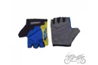 GLOVES , BICYCLE KIDS BLUE/YELLOW 3XS