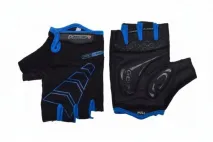 GLOVES , BICYCLE BLACK/BLUE M