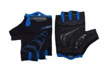 GLOVES , BICYCLE BLACK/BLUE L