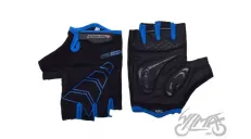 GLOVES , BICYCLE BLACK/BLUE L