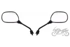MIRROR, REAR VIEW MS001 BLACK M8