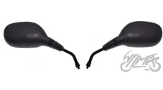 MIRROR, REAR VIEW MH014 BLACK SR M8 HONDA