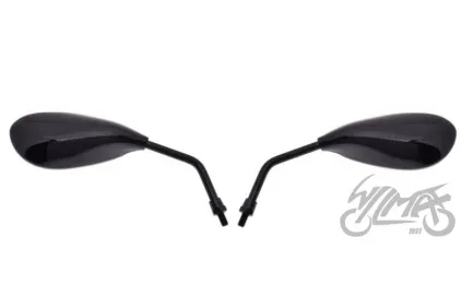 MIRROR, REAR VIEW MP103-1 TEARDROP BLACK M10