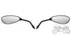 MIRROR, REAR VIEW MP103-1 TEARDROP BLACK M10