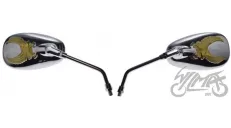 MIRROR, REAR VIEW MP203 CHROME EAGLE M10