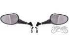 MIRROR, REAR VIEW STEM LIGHTED M10