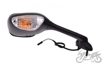 VEIDRODIS GSXR600/750/1000 DEŠINĖS PUSĖS SU LED ŽIBINTAIS