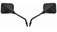 VEIDRODŽIŲ KOMPLEKTAS JUODAS M10