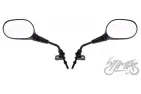 MIRROR, REAR VIEW CLAMP ATV M8