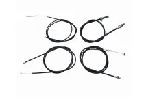 CABLE, SET FOR WSK B¥K CZARNA ZESTAW 4 SZTUK