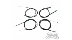 CABLE, SET FOR WSK B¥K CZARNA ZESTAW 4 SZTUK
