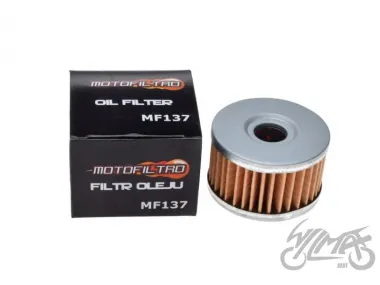 OIL FILTER MF137 (HF137) MOTOFILTRO 16510-37440