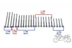 BOLT SET, ENGINE MZ250