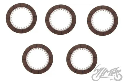 PLATE SET, CLUTCH FRICTION MZ250 5PCS PACK