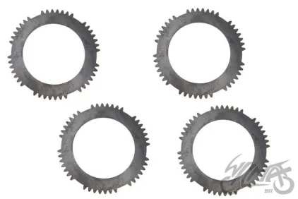 PLATE SET, CLUTCH DRIVEN METAL MZ250 CN 4PCS