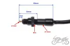 SWITCH, BRAKE LIGHT REAR MZ S51 W/WIRE