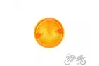 LENS, TURN SIGNAL LAMP MZ SIMSON ROUND AMBER REAR