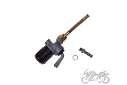 FUEL COCK AWO R35 BK350 W/HORIZONTAL HOSE MANIFOLD