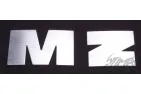 EMBLEM SET MZ, FUEL TANK SILVER