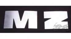 EMBLEM SET MZ, FUEL TANK SILVER