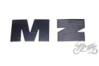 EMBLEM SET MZ, FUEL TANK BLACK