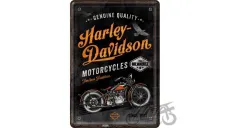 POST CARD 14X10cm HARLEY TIMELESS 10329