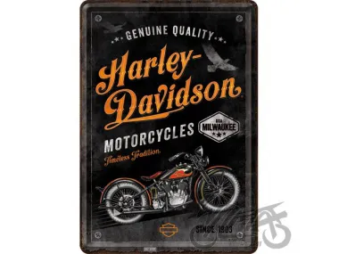 POST CARD 14X10cm HARLEY TIMELESS 10329
