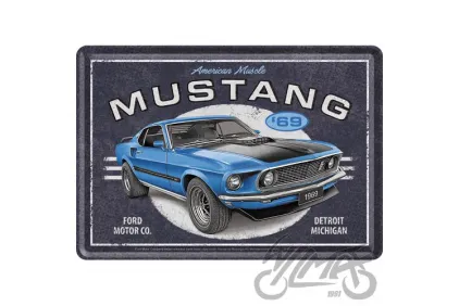 POST CARD 14X10cm FORD MUSTANG 10335