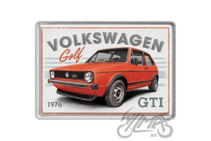 POST CARD 14X10cm VW GOLF GTI 10340