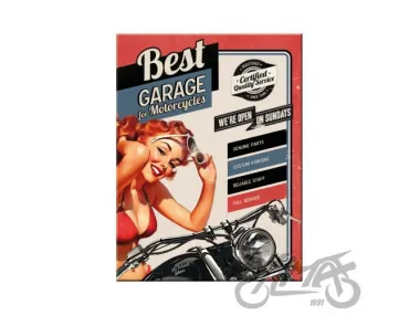 MAGNET BEST GARAGE RED 14276