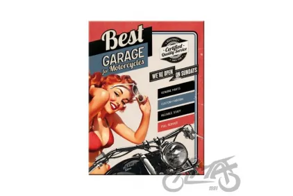MAGNET BEST GARAGE RED 14276