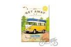 MAGNET VW BULLI LET GET AWAY 14330