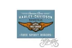 MAGNETAS HARLEY-DAVIDSON LOGOTIPAS MĖLYNAS 14375