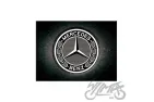 MAGNETAS MERCEDES-BENZ LOGOTIPAS JUODAS 14390