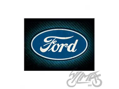 MAGNET FORD LOGO BLUE SHINE 14399